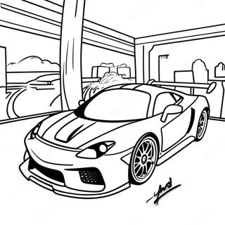 Halaman Mewarnai Adegan Balap Jdm 113092 49211