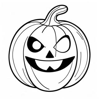 Halaman Mewarnai Jack Olantern Yang Menakutkan 113321 49385