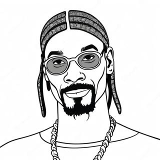 Halaman Mewarnai Snoop Dogg 113525-49538