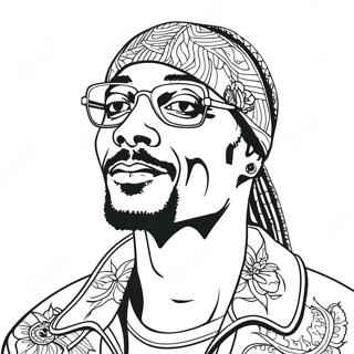 Halaman Mewarnai Snoop Dogg 113525-49539