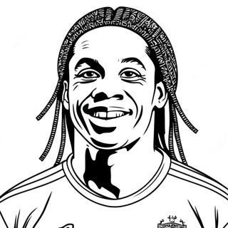 Halaman Mewarnai Ronaldinho 113886-49820