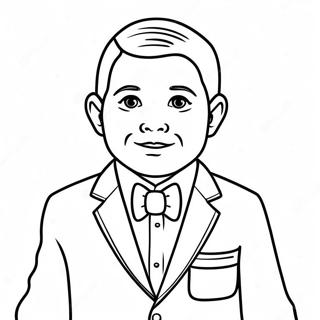 Halaman Mewarnai Anak Laki Laki Komuni Dalam Setelan 113915 49851