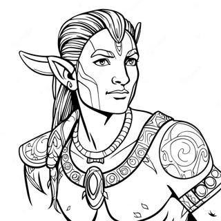 Halaman Mewarnai Pejuang Navi 114425-50243