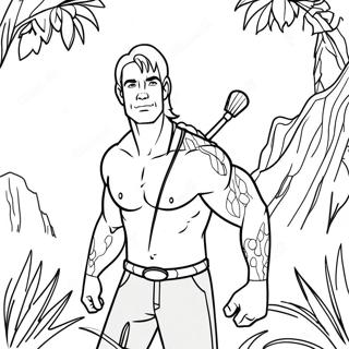 Halaman Mewarnai Jake Sully Di Avatar 114428-50255