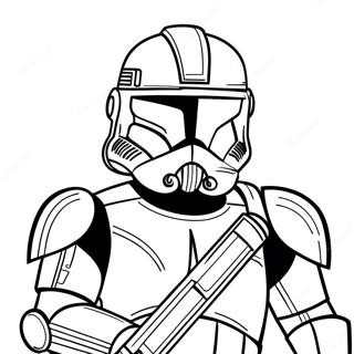 Halaman Mewarnai Arc Trooper Clone Trooper 114527-50318