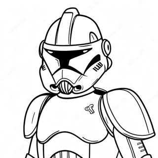 Halaman Mewarnai Arc Trooper Clone Trooper 114527-50319