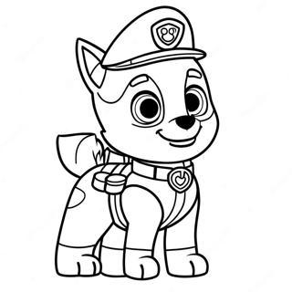 Halaman Mewarnai Ryder Paw Patrol 114631-50398