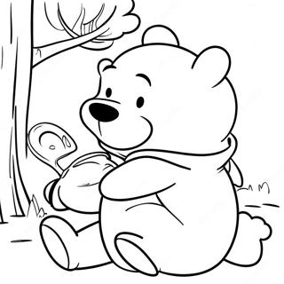 Winnie The Pooh Halaman Mewarnai