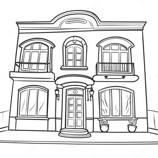 Halaman Mewarnai Hotel Butik Yang Menawan 115642 51196