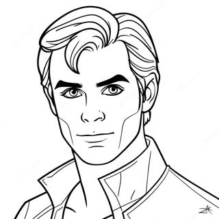 Halaman Mewarnai Stefan Salvatore Dalam Aksi 115717-51249