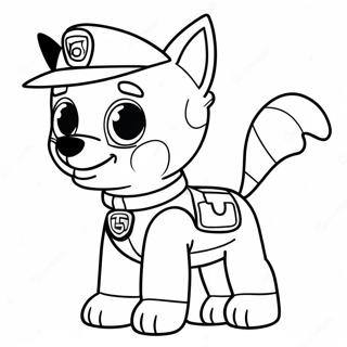 Halaman Mewarnai Paw Patrol Rocky 116387-51759