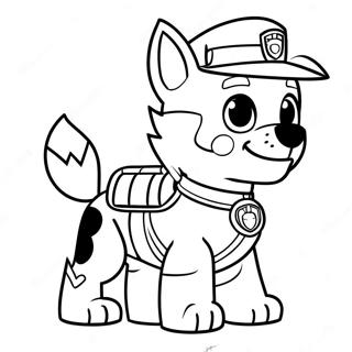 Halaman Mewarnai Paw Patrol Rocky 116387-51922