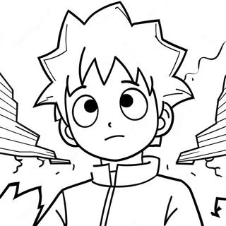 Halaman Mewarnai Killua Zoldyck Dengan Petir 116670-52152