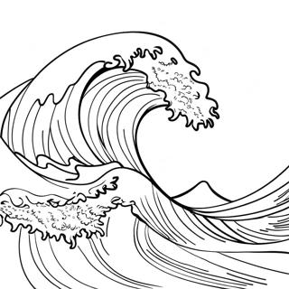 Halaman Mewarnai Gelombang Tsunami Yang Kuat 117005-52405