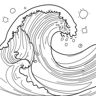Halaman Mewarnai Tsunami Menghantam Pantai 117006 52411