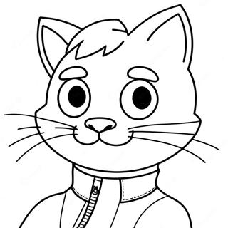 Halaman Mewarnai Cat Noir Yang Petualang 117649 52895