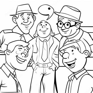 Halaman Mewarnai Wally Darling Bersama Teman 118012-53178