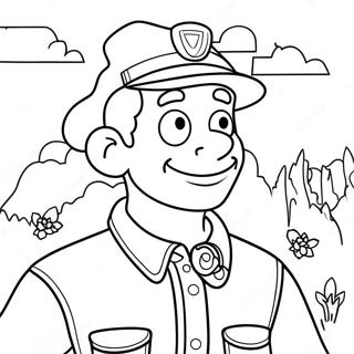 Halaman Mewarnai Petualangan Wally Darling 118013-53184