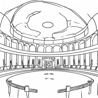 Halaman Mewarnai Arena Hunger Games 118324-53426