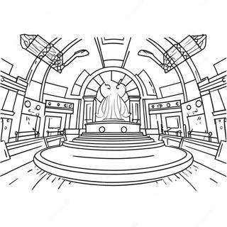 Halaman Mewarnai Arena Hunger Games 118324-53538