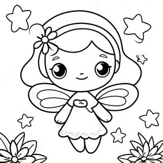 Doodle Kawaii Lucu Halaman Mewarnai