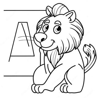 Halaman Mewarnai Alfabet Hewan Yang Garang 118989-54053