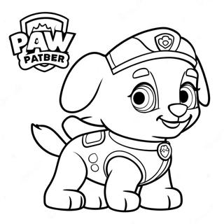 Halaman Mewarnai Telur Paskah Paw Patrol Yang Menawan 119113-54147