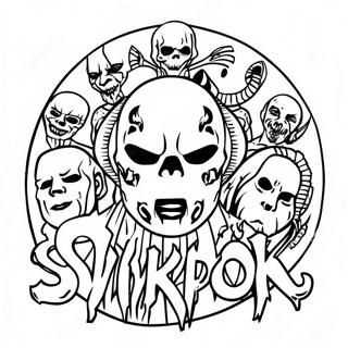 Slipknot Halaman Mewarnai