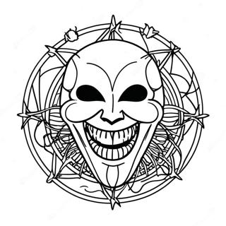 Gambar Mewarnai Logo Slipknot 119242-54242