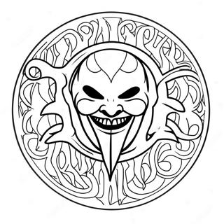 Gambar Mewarnai Logo Slipknot 119242-54243