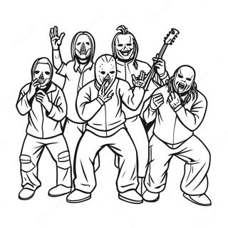 Gambar Mewarnai Slipknot Di Konser 119245-54255