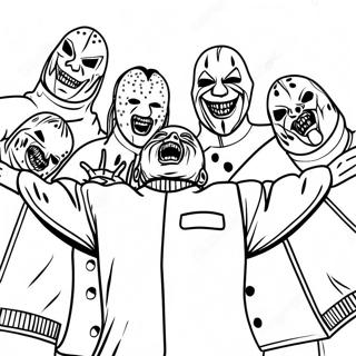 Gambar Mewarnai Slipknot Di Konser 119245-54256