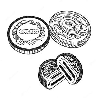 Oreo Halaman Mewarnai