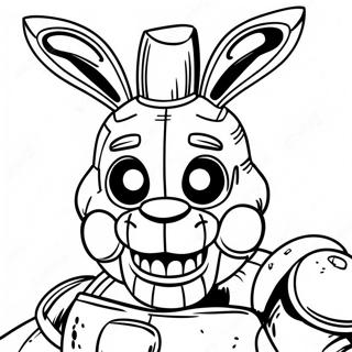 Gambar Mewarnai Springtrap Fnaf 119834-54706