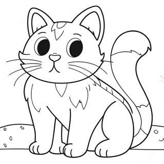 Halaman Mewarnai Kucing Pejuang Berani Dalam Pencarian 120479-55219