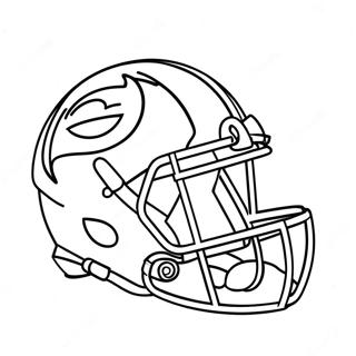 Halaman Mewarnai Helm Nfl Klasik 120531 55262