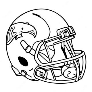 Halaman Mewarnai Helm Nfl Klasik 120531 55263
