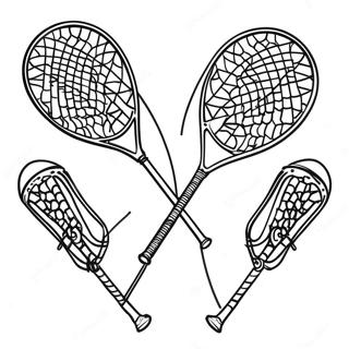 Lacrosse Halaman Mewarnai