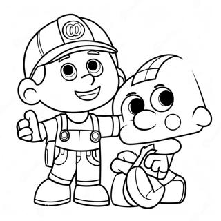 Handy Manny Halaman Mewarnai