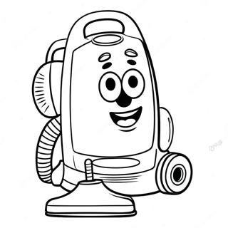 Halaman Mewarnai Penyedot Debu Kartun 121531-56202