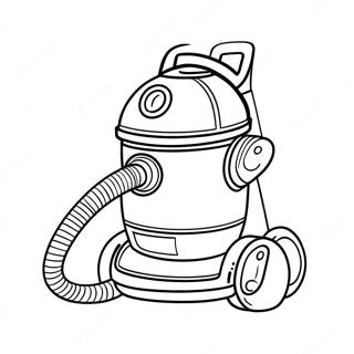 Halaman Mewarnai Penyedot Debu Kartun 121531-56203