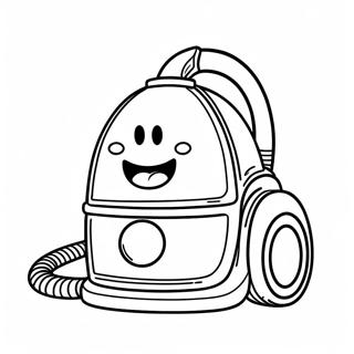 Halaman Mewarnai Penyedot Debu Imut Dengan Hewan Peliharaan 121533-56211