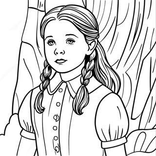 Halaman Mewarnai Lucy Pevensie Di Narnia 121684-56325