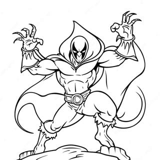 Gambar Mewarnai Spawn Yang Kekerasan 121862-56464