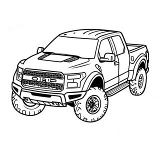 Ford Raptor Halaman Mewarnai