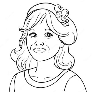 Gambar Mewarnai Bibi Paling Manis Selamanya 122324-56879