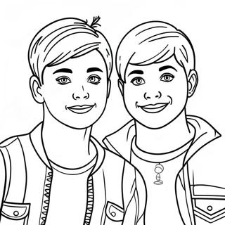 Halaman Mewarnai Sam Dan Colby Yang Petualang 123301-57636