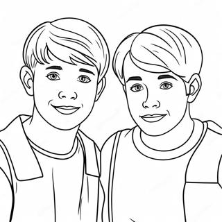 Halaman Mewarnai Sam Dan Colby Menjelajah 123302-57639