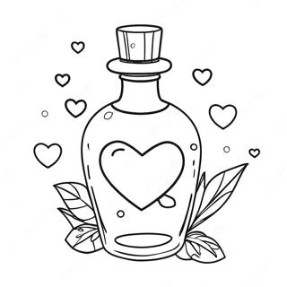 Halaman Mewarnai Ramuan Cinta Berkilau 123793-58026