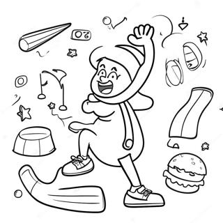 Halaman Mewarnai Aktivitas Olahraga Yang Menyenangkan 123845 58066